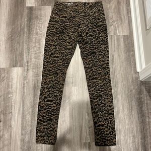AG jeans patterned corduroy pants